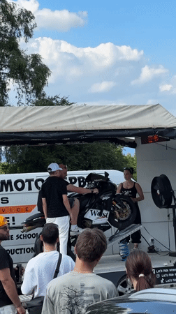 Modified car show draws enthusiasts to Lozen, Bulgaria