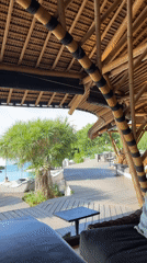 Morning views captured at Kuta Selatan beachfront resort facilities