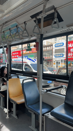 Morning traffic jam with ambulance observed in Jinzhou, China