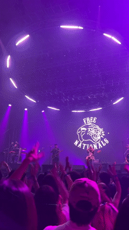 Free Nationals performs live concert in Seoul with enthusiastic crowd