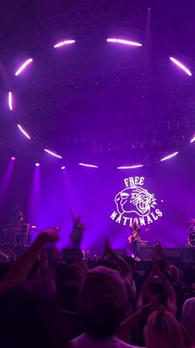 Free Nationals performs live concert in Seoul with enthusiastic crowd