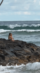 Coastal moments captured in Ahangama, Sri Lanka during morning hours