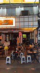 Bangkok nightlife scenes captured across multiple bars and streets