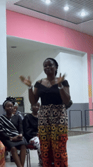 Women address groups in indoor gatherings in Abuja