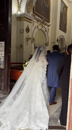 Wedding ceremony held at Orizaba church