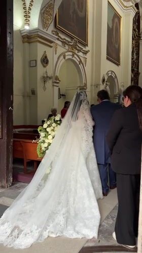 Wedding ceremony held at Orizaba church