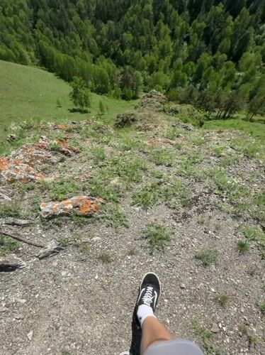 Morning hike documented in Krasnoyarsk's natural landscape