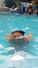 Pool Activities and Recreation Documented at Unknown Location