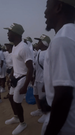 Uniformed group conducts training drill in Maiduguri field