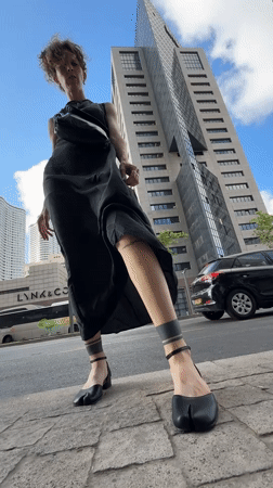 Street shots near Azrieli Center, Tel Aviv, with MoMA Tel-Aviv material
