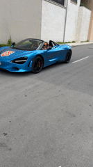 McLaren 720S Spider spotted driving through Tivat, Montenegro
