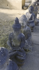 Tourist explores North Kuta shops, temples, markets on Sunday morning