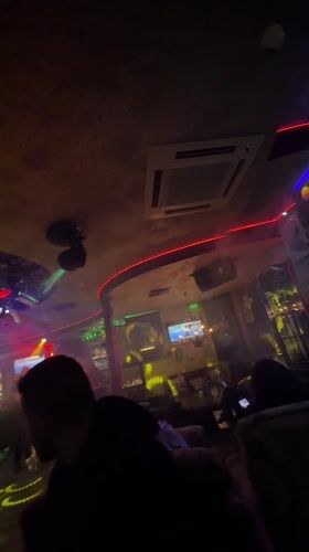 Nightlife activity recorded at Smolyan bar with dancing patrons