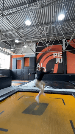 Morning gymnastics training session captured in Krasnoyarsk facility