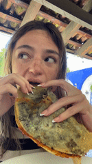 Street food and fresh fruit consumed in Puebla
