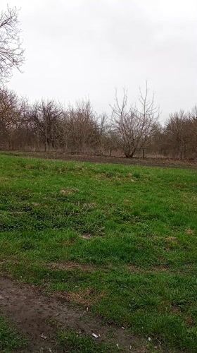 Rural water well documented in Ukrainian countryside field
