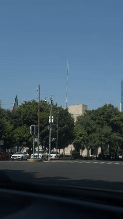 Ordinary Mexico City street scenes documented during sunny afternoon