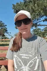 Sunny afternoon park activities documented in Chornomorsk, Ukraine
