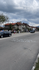 Crowds await Giro D'Italia cyclists in European town