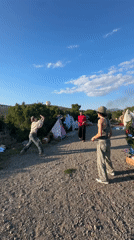 Weekend ball game observed in Bigova, Montenegro