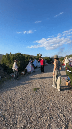 Weekend ball game observed in Bigova, Montenegro