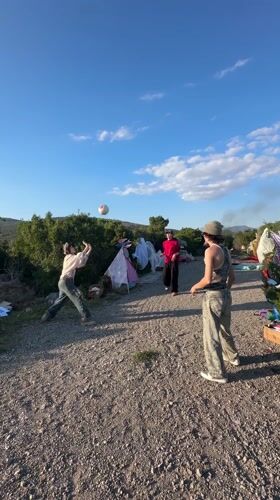 Weekend ball game observed in Bigova, Montenegro