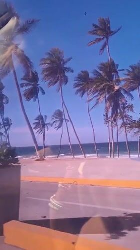 Coastal drive through Venezuelan beaches and landmarks documented