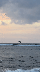Morning beach life captured in Santa Monica, Philippines