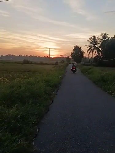 Rural Indonesian morning scenes captured across farming villages