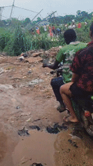 Soccer, street life, and market activity in Egbagu, Nigeria