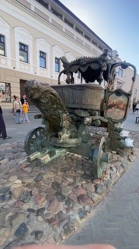 Urban art and public installations documented across Kazan, Russia