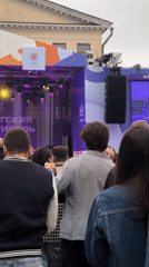 Outdoor jazz festival draws a crowd in Saint Petersburg