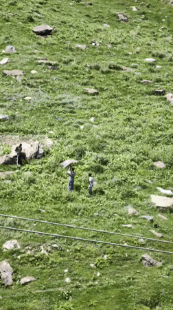 Waterfalls, mountain roads, and rock faces around Kothi