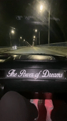 Driver travels lit highway and tunnel in Varna