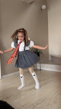 Children photographed in various outfits indoors in Varna