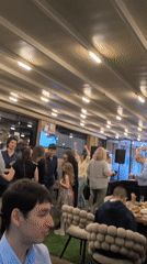 Indoor party with live music and dancing in Sofia