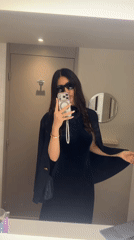Woman documents hotel stay with bathroom selfies in French Riviera