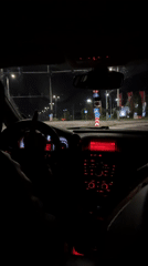 Night driving captured on video in Lovech, Bulgaria