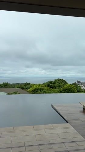 Family documents resort dining experience in Ito, Japan