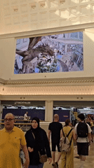 Dragon-themed exhibition takes over Gran Via 2 shopping mall