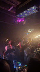DJ performs at crowded Mexico City nightclub