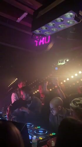 DJ performs at crowded Mexico City nightclub