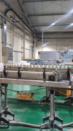 Morning shift begins at Pyeongsan-ri industrial facility