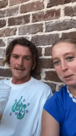 Young adults drink and socialize at Bulli outdoor venue