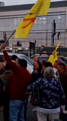 Evening demonstration with yellow flags reported in Arequipa, Peru