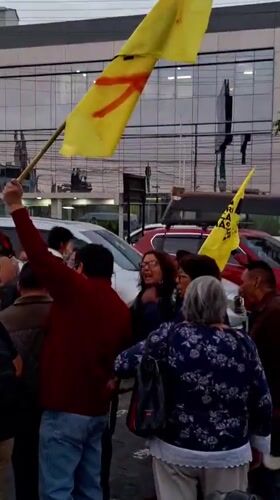 Evening demonstration with yellow flags reported in Arequipa, Peru