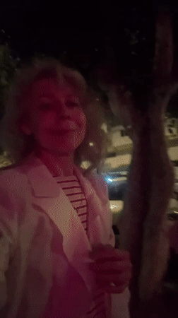 Evening street life documented across Ramat Gan neighborhoods