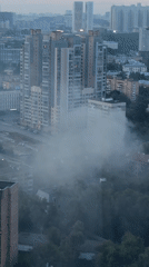Afternoon slice of life across Khimki, Russia