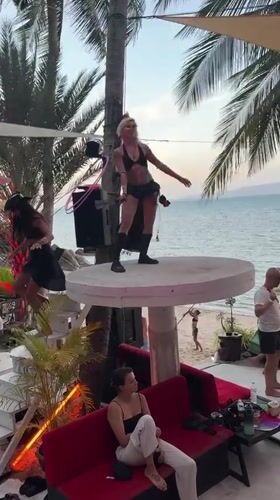 Beach life in Ban Tai: quiet shores and a beachside party
