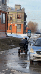 Winter day documented at historic Sviyazhsk monastery complex, Russia
